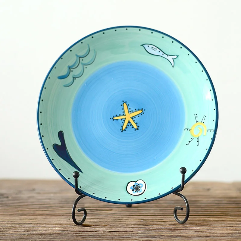 

4/6/7/8/10/12Inch Iron Bracket Display Stand for Bowl Plate Art Photo Picture Frame J99Store