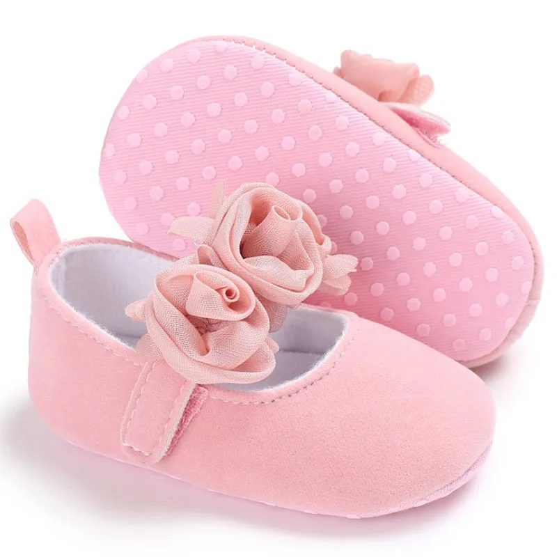 Обувь для новорожденных; кружевная Цветочная принцесса; свет для кроватки; нескользящая домашняя обувь для первых шагов; обувь для девочек; замшевая детская обувь; обувь на мягкой подошве