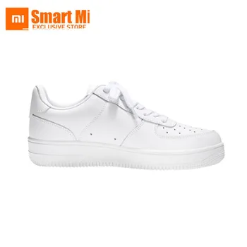 

2020 Xiaomi Youpin 90 points vintage leather shoes high / low sneakers 39 s vulcanized trend Antiskid Cowhide Upper