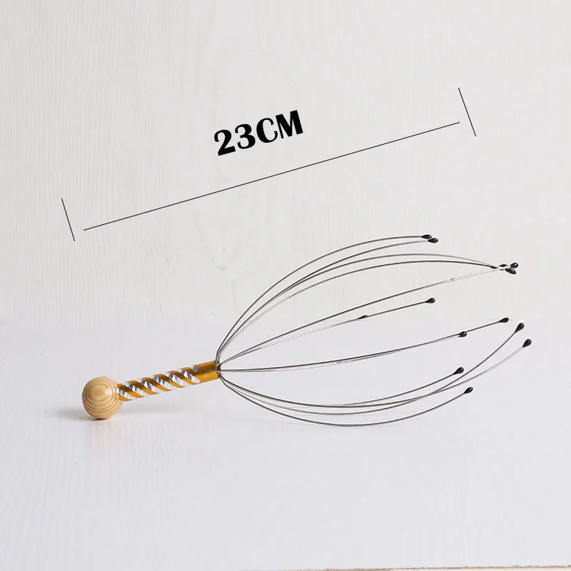 Best Deal New Multifunctional Hair Scalp Claw Massager Octopus Head Scalp Neck Equipment Body Massager Muscle Relaxation Massage