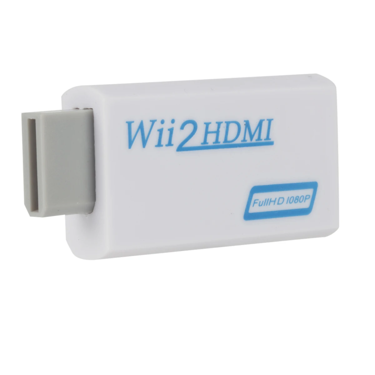 Wii à HDMI Support noir 4K Adaptateur de convertisseur de câble