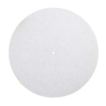 

SEWS-Phonograph Wool Mat Anti-Static Anti-Vibration Record Players Mat