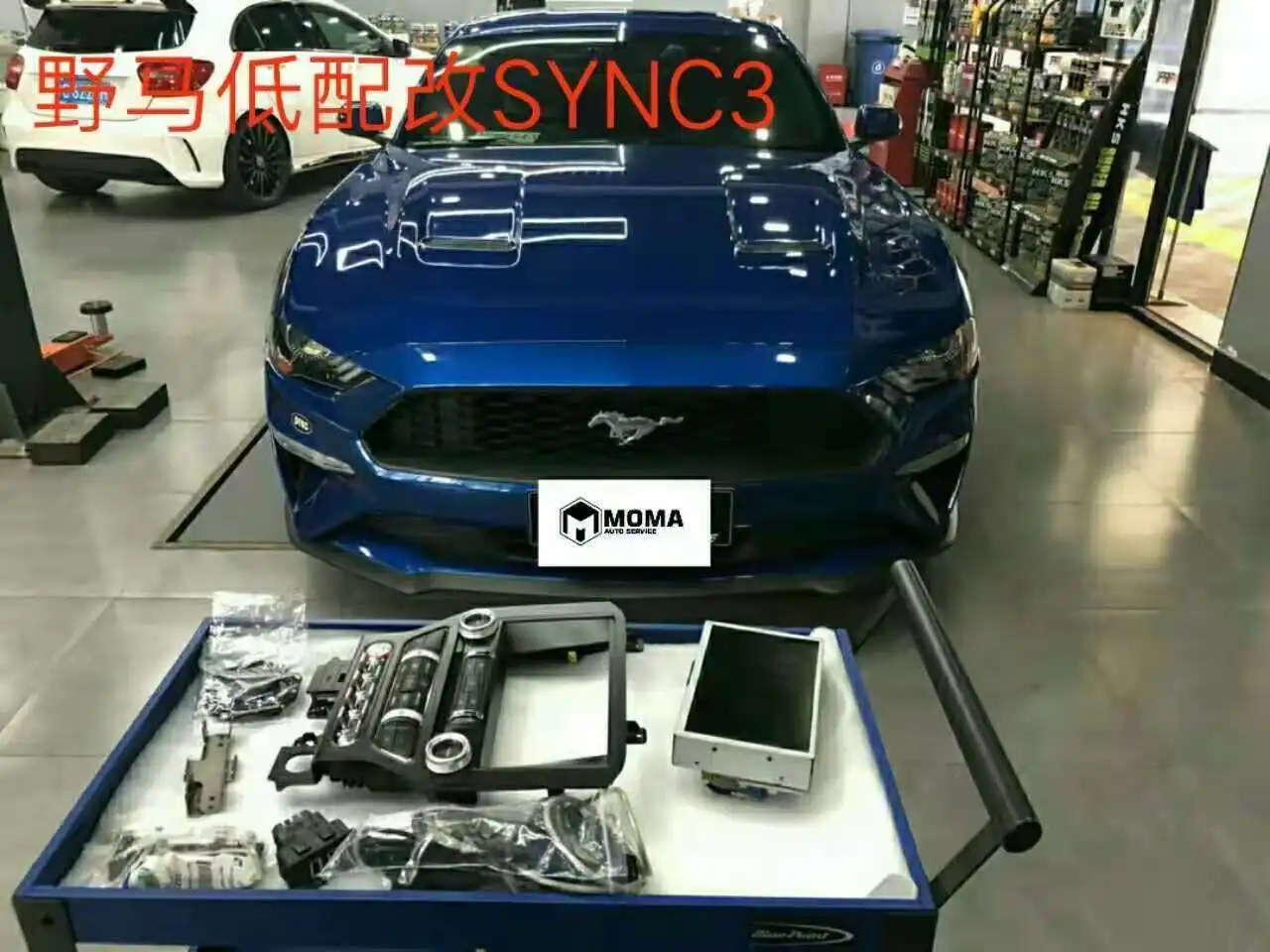 mustang sync3 upgrade carplay