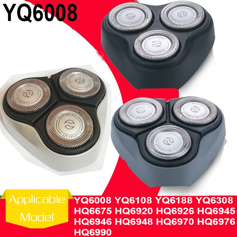

Replacement Shaver Head HQ4 for philips Rqzor Blade YQ6008 YQ6108 YQ6188 YQ6308 HQ6900 HQ6902 HQ6904 HQ6906 HQ6996 HQ6927