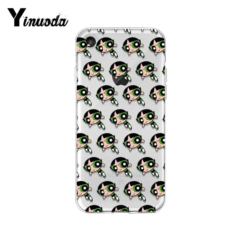 A11 Чехол Yinuoda The Powerpuff для девочек, мягкий чехол для телефона iPhone 8 7 6 6S Plus X XS MAX 5 5S SE XR 10, чехол Capa 11 pro max - Цвет: A11