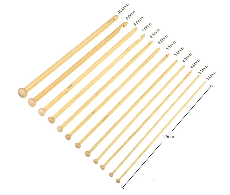 Looen деревянный бамбуковый вязальный крючок Набор для вязания спиц и крючков для вязания спиц набор инструментов для шитья