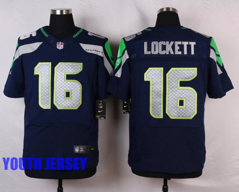 Белый Seattle s, Russell Wilson, Marshawn Lynch, Tyler Lockett, Jermaine Kearse, FAN 12.for youth, kids Jersey - Цвет: Белый