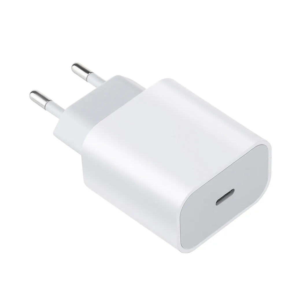 18 Вт Зарядное устройство USB-C адаптер питания с кабелем типа C быстрое зарядное устройство для iPhone 11 Pro samsung Быстрое зарядное устройство