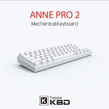 

Anne Pro2 mechanical keyboard 60% layout wireless Bluetooth gaming keyboard detachable cable compatible with multiple systems