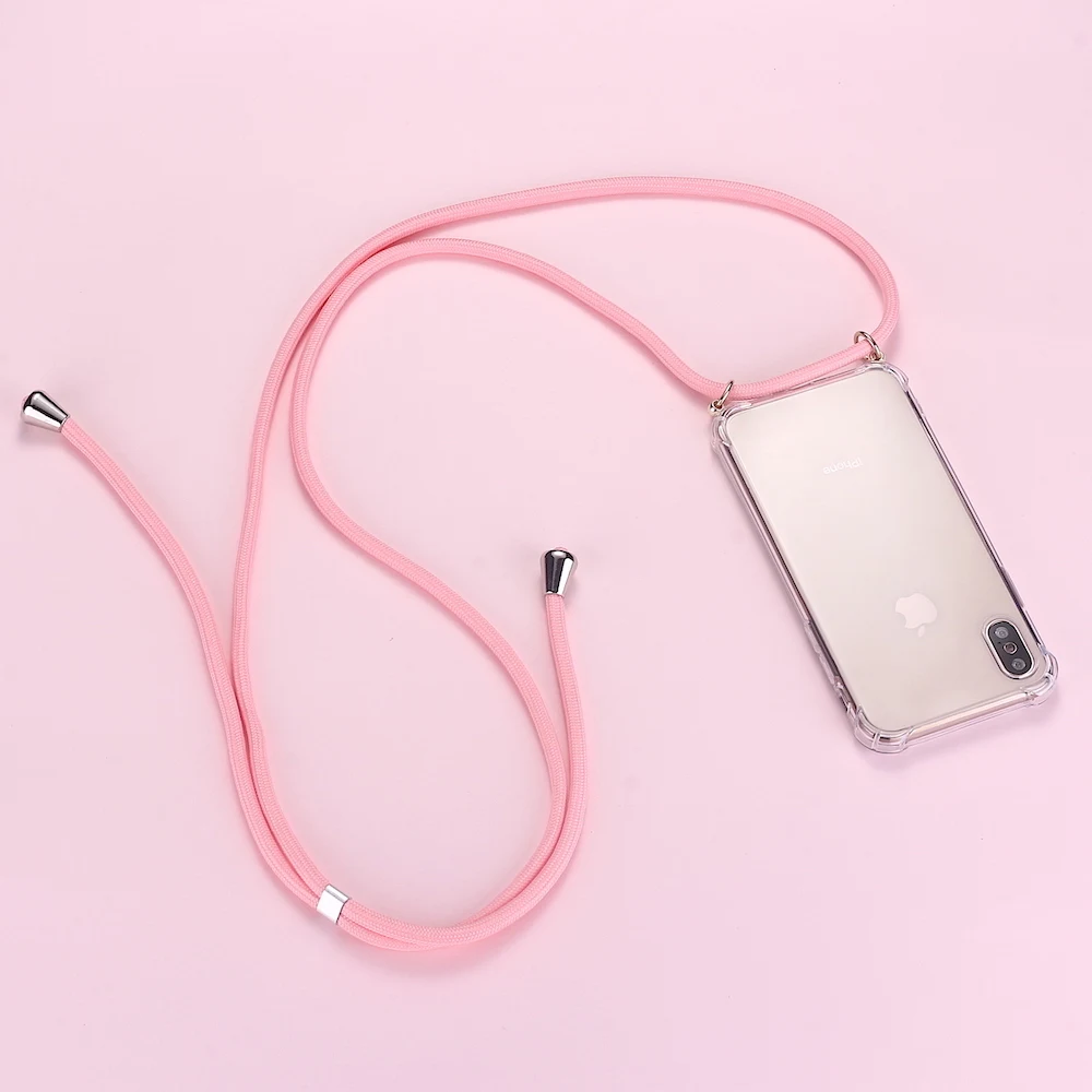 Ремешок шнур цепь лента для телефона ожерелье Ремешок Мобильный чехол для телефона для переноски для SAMSUNG S8 S9 S10 Note9 A50 A70 A7 A8 A9