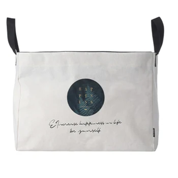 

Nordic Style Laundry Bucket Household Clothing Foldable Fabric Bucket Toy Storage Bag