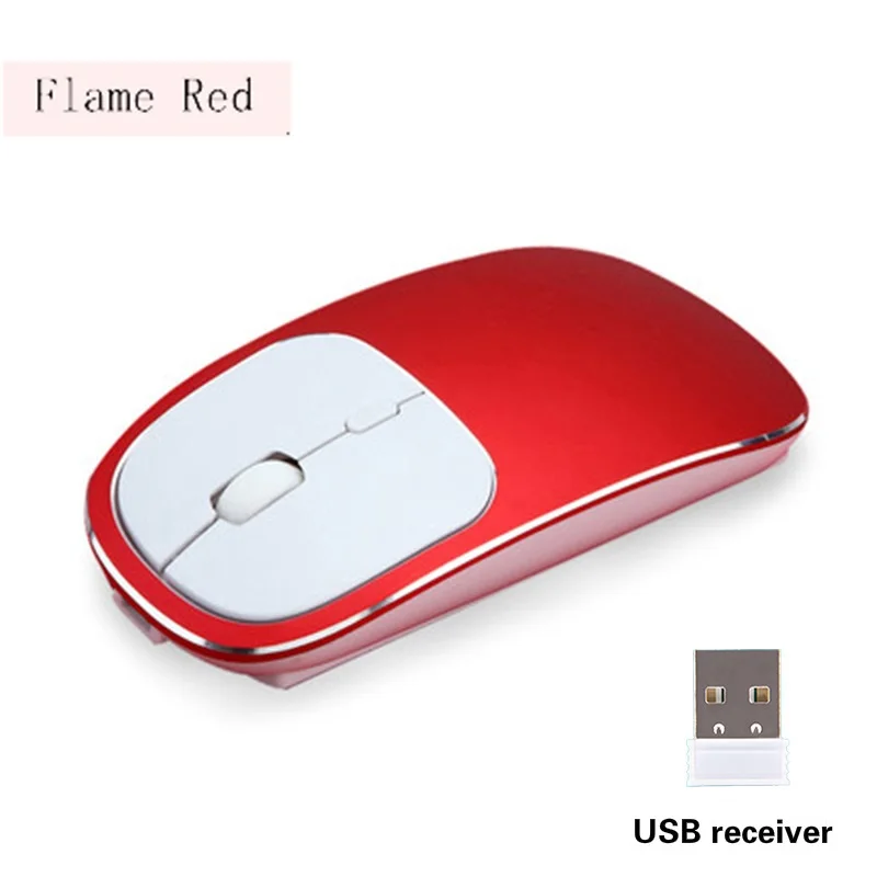 2.4G Ergonomic Portable USB Wireless Mouse for PC Notebook with Nano Receiver Computer Watercolor Flowers Laptop