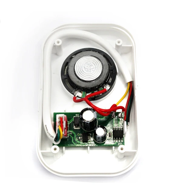 DC12V Wired Doorbell with Voice Prompt - IP54 Waterproof Access Control Intercom for Security Systems by Commercial/Residential 3