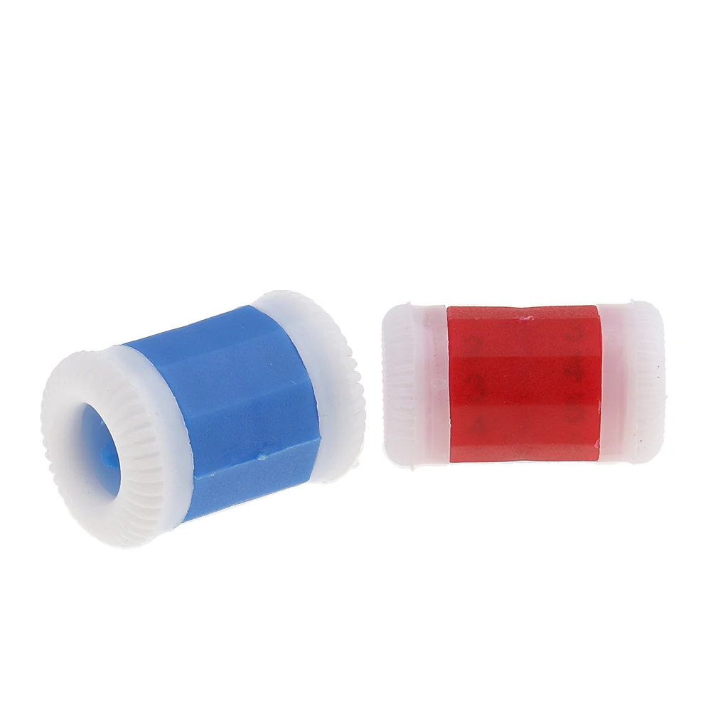2 Sizes Knitting Needle Row Counter Round Crochet Weaving Stitch Marker Tool DIY Crafts Accessories