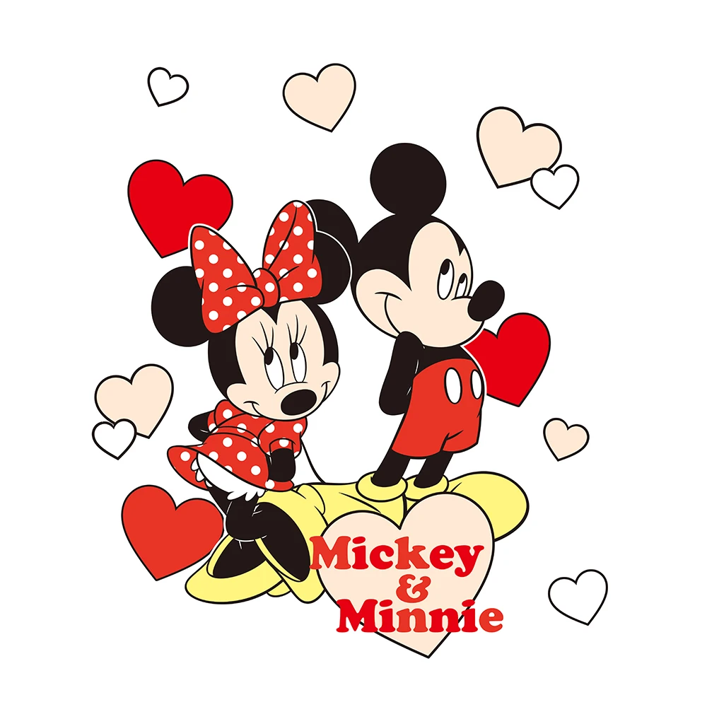 Disney домашний текстиль Микки Минни мультфильм 3d комплект постельного белья милая