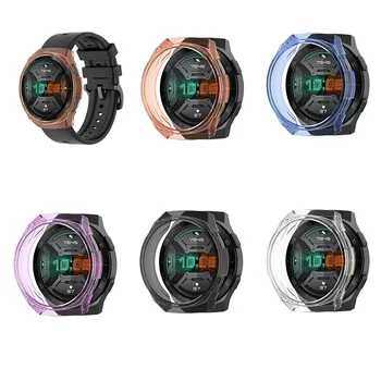 

200PCS Soft Protect Cover for Huawei Watch GT2E Case TPU Bumper for Watch GT2 E 2E Coverage case Frame Accessorie Wholesale
