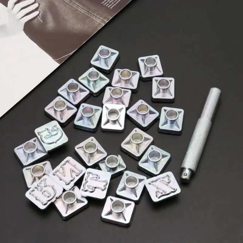 

26pcs/set Steel Letter Stamp Punch for Leather Craft Metal Punching