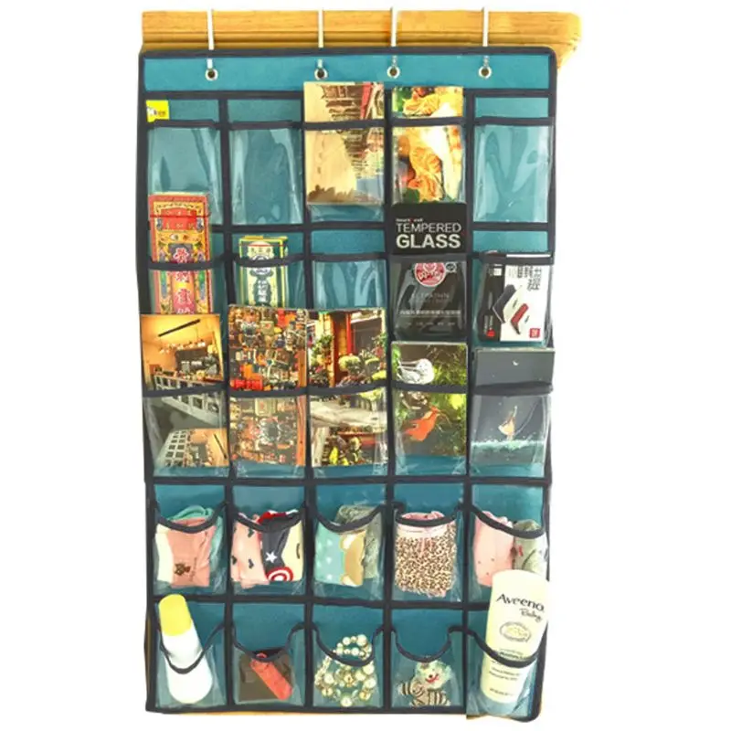 TEHAUX Numbered Classroom Pocket Chart - 42 Pockets For Cell Phones & Supplies