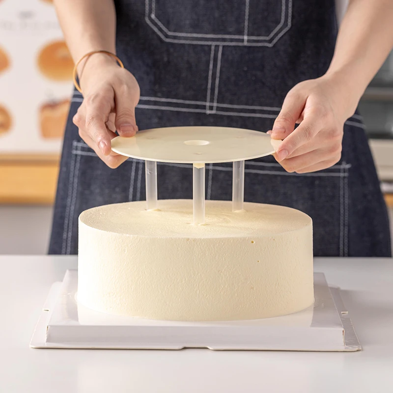 Reusable Cake Layer Stacking Kit With Partition And - Temu