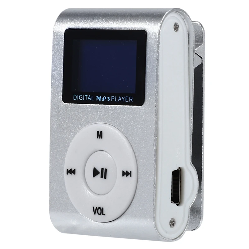 Мини USB Клип MP3 плеер видео Sn поддержка 32GB Micro SD TF карта|MP3-плееры| |