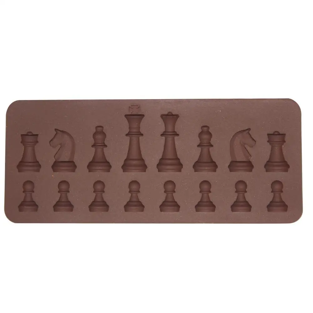 

DIY Chess Chocolate Silicone Crafts 3D Mold Fondant Cake Baking Molds Cake-Decoration Mould Silicone Pastry Accessories