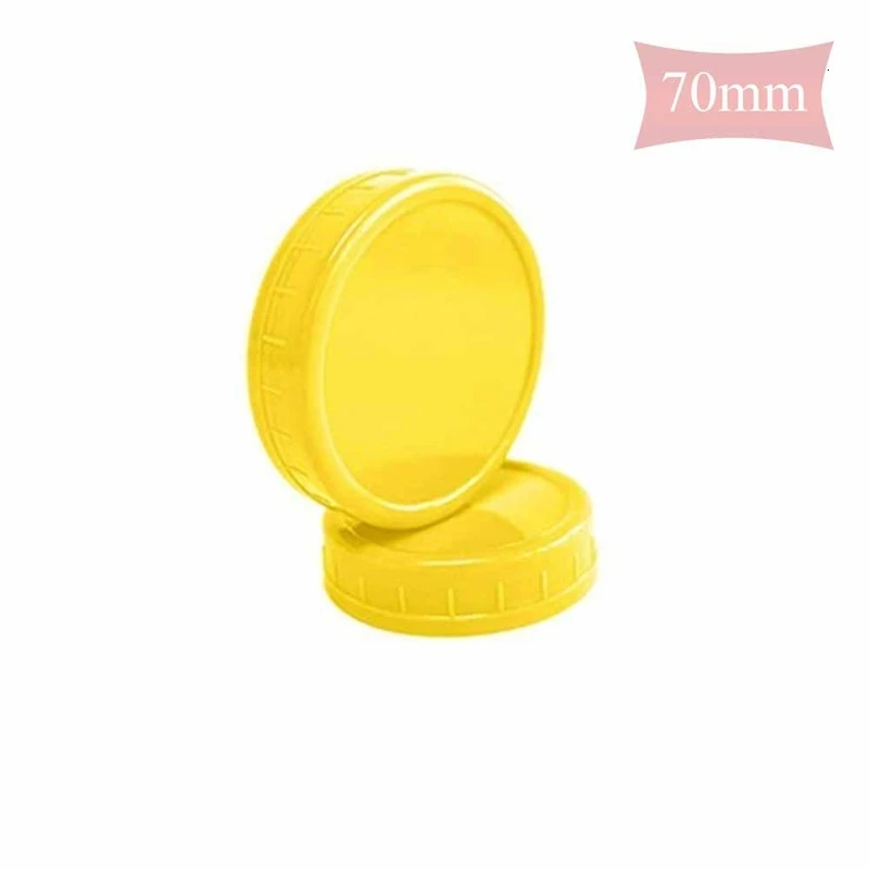 86mm Крышки для банок Mason 86 мм для маленьких 4 унций-большие 64 унции баночки-Ker Kerr стеклянные пищевые пластиковые крышки для баночек mason - Color: 86mm