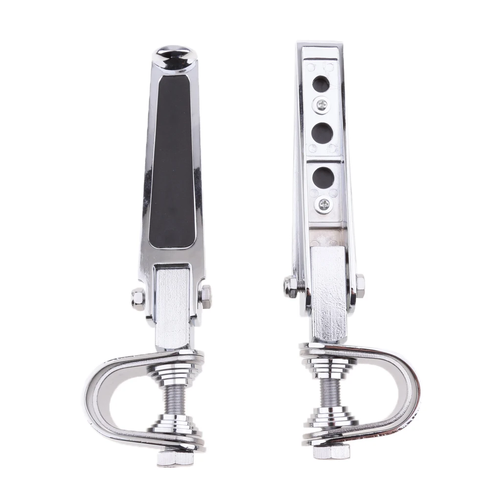 Хром анти Вибрация 1 &quot-1 1/4&quot Защита двигателя подножки зажимы для мотоцикла |