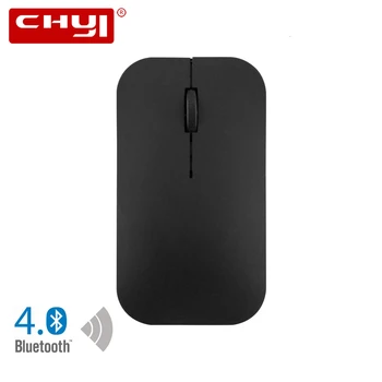 

CHYI Silent Wireless Bluetooth 4.0 Mouse Rechargeable Optical Computer Mice Ultra Thin PC Mause For Macbook Microsoft Laptop