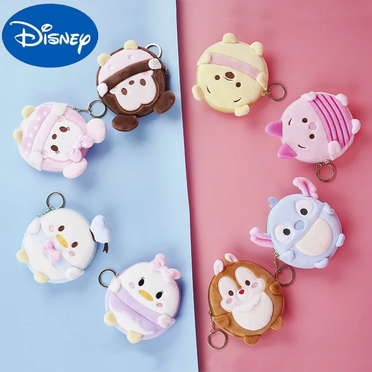 Оригинальный Новый Миниатюрный Плюшевый кошелек Disney 11 см с Микки и Минни