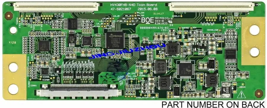 

LG HV430FHB-N4D (47-6021067) T-Con Board