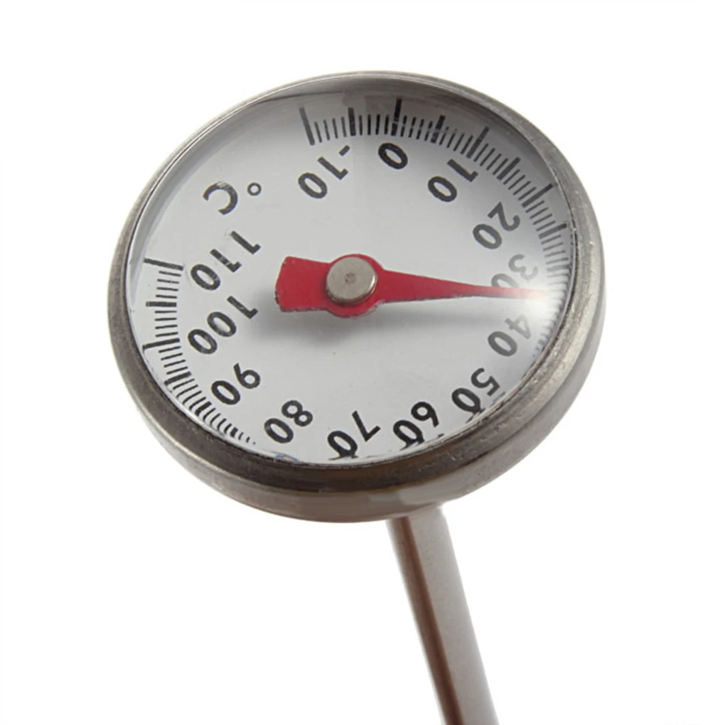 Stainless Steel Coffee Thermometer Kitchen Milk Food Tea Water Espresso  Foam BBQ Temperature Tester Thermometer - AliExpress