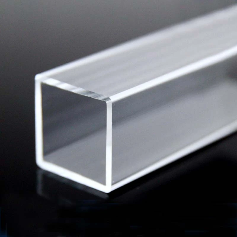 1pcs 20mm 30mm 40mm 50mm 60mm 70mm 80mm 100mm OD acrylic square tube