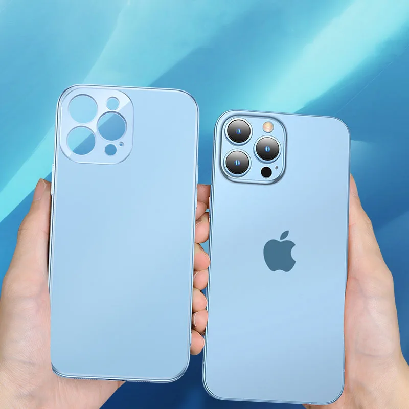 case for iphone 13  Plating Original Case For iPhone 13 12 Pro Max Mini Matte Frosted Cover For iPhone 13 Pro Fall Protection iphone 13 case clear