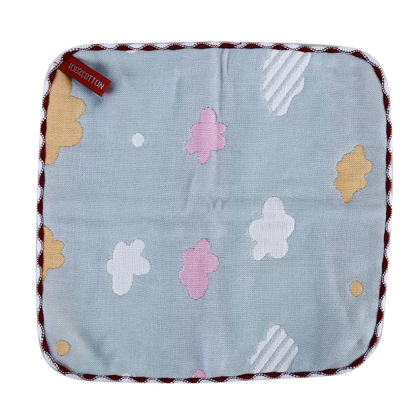 cloud blue Детское модное полотенце из сверхтонкого волокна, детское банное полотенце, квадратное полотенце, детское кухонное полотенце для ванной, полотенце для мытья, Подарочное полотенце - Цвет: cloud blue