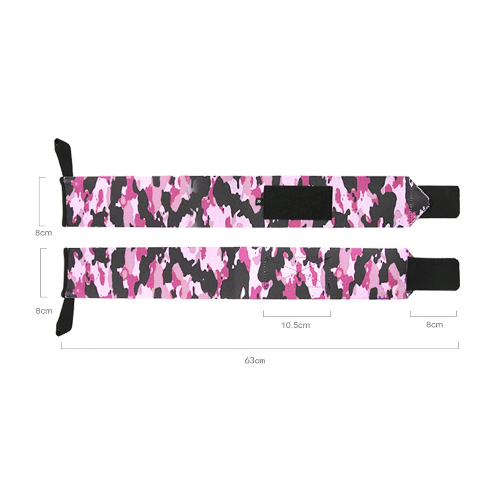 Thicken Wrist Band Protect Camouflage Pattern Widen Kids Adults Exercise Weightlifting High Elasticity Training Nylon Support