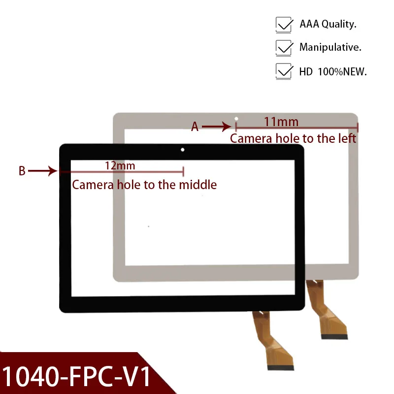 10 1 дюймовый емкостный сенсорный экран для планшета YUNTAB K107 HN 1040-FPC-V1 LNMBBS стеклянный