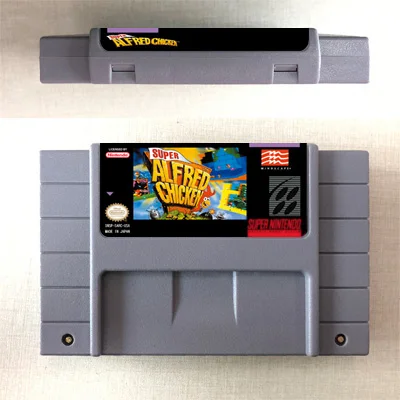 

Super Alfred Chicken - Action Game Card US Version English Language