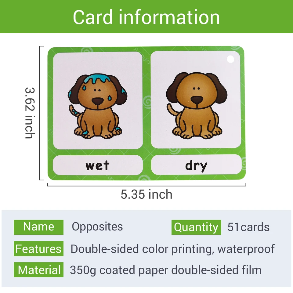 120 Gruppi Set Sinonimi Contrari Parola Inglese Carta Di Apprendimento Flashcard Giochi Puzzle Per I Bambini I Bambini Juguetes Educativos Giocattoli Aliexpress