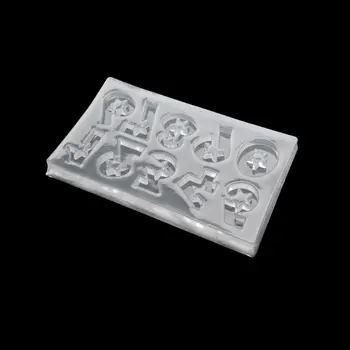 

Number Letters Resin Casting Mold Alphabet Letter Pendant UV Resin Silicone Mold R9JE