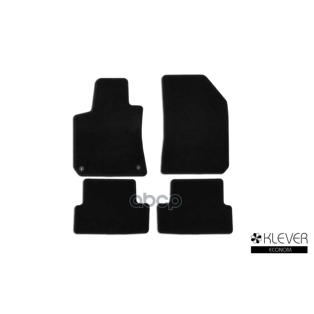 Коврики В Салон Klever Econom Peugeot 308-, Хб., 4 Шт.(Текстиль) Klever арт. KLEVER01382501200k