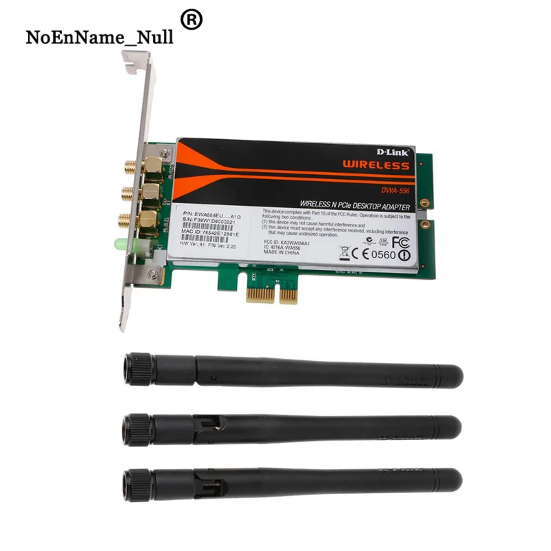 Беспроводной сетевой адаптер DWA-556 беспроводной Xtreme N PCI-E настольный WiFi карта