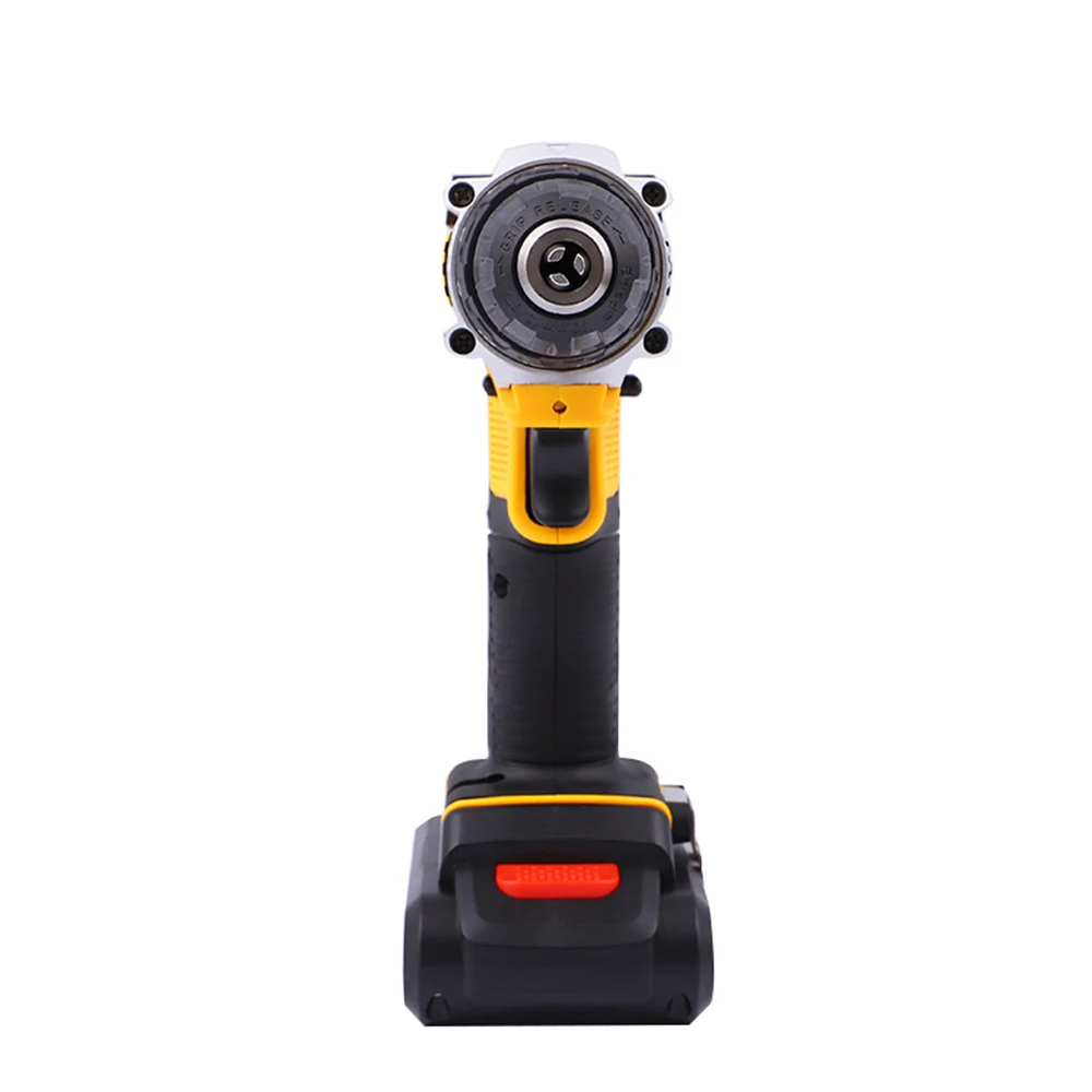 Variable Speed 21V Impact Electric Drill Impact Screwdriver Drill Impact Hammer Cordless Drill Wireless Tool Multi-function Bag (8)