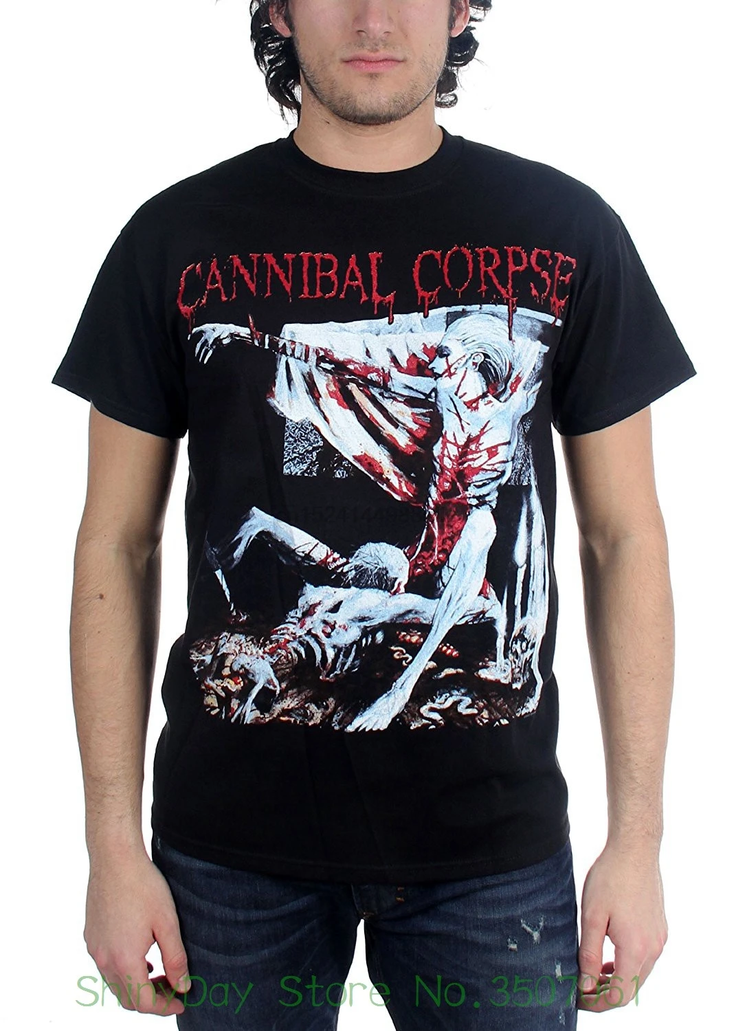 Брендовая одежда лето 2018 г. Cannibal Corpse-Tomb Of The utilated взрослая футболка |