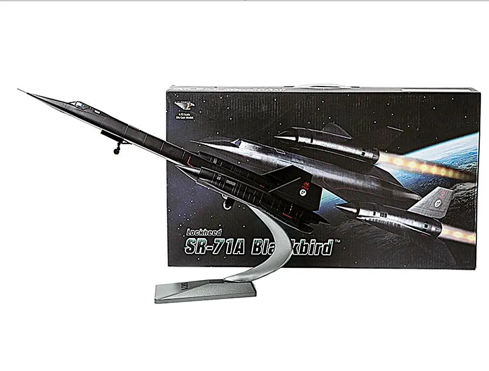 AF1 США SR-71 черная птица Камуфляж B 1/72 литая под давлением модель самолета