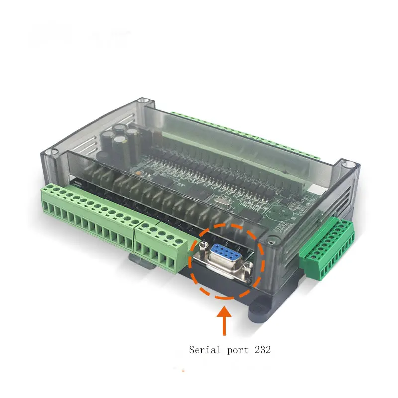 PLC промышленная контрольная плата FX3U-32MT контроллер, высокоскоростной вход и выход, с аналоговым входом, вход: 6AD выход: 2DA