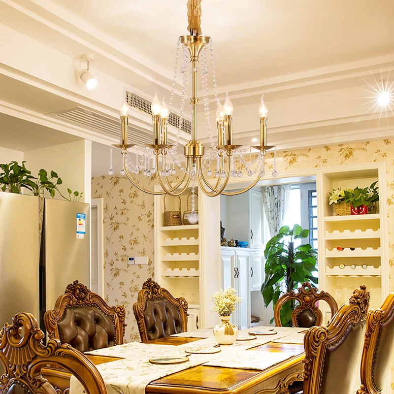 Роскошный современный домашний светильник Baccarat для столовой модная потолочная