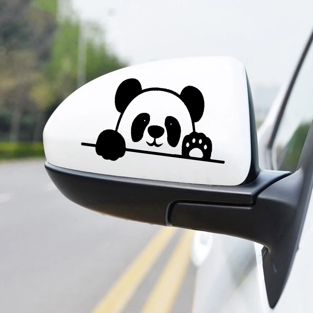 Cute Panda Car Sticker Funny Sticker Vinyl Decal Waterproof Decoration Accessories Car Decal