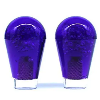 

2 Pcs Joystick Oval Bat Top Ball Top Handle Knob American Type Crystal for Zippy SANWA SEIMITSU Arcade1Up