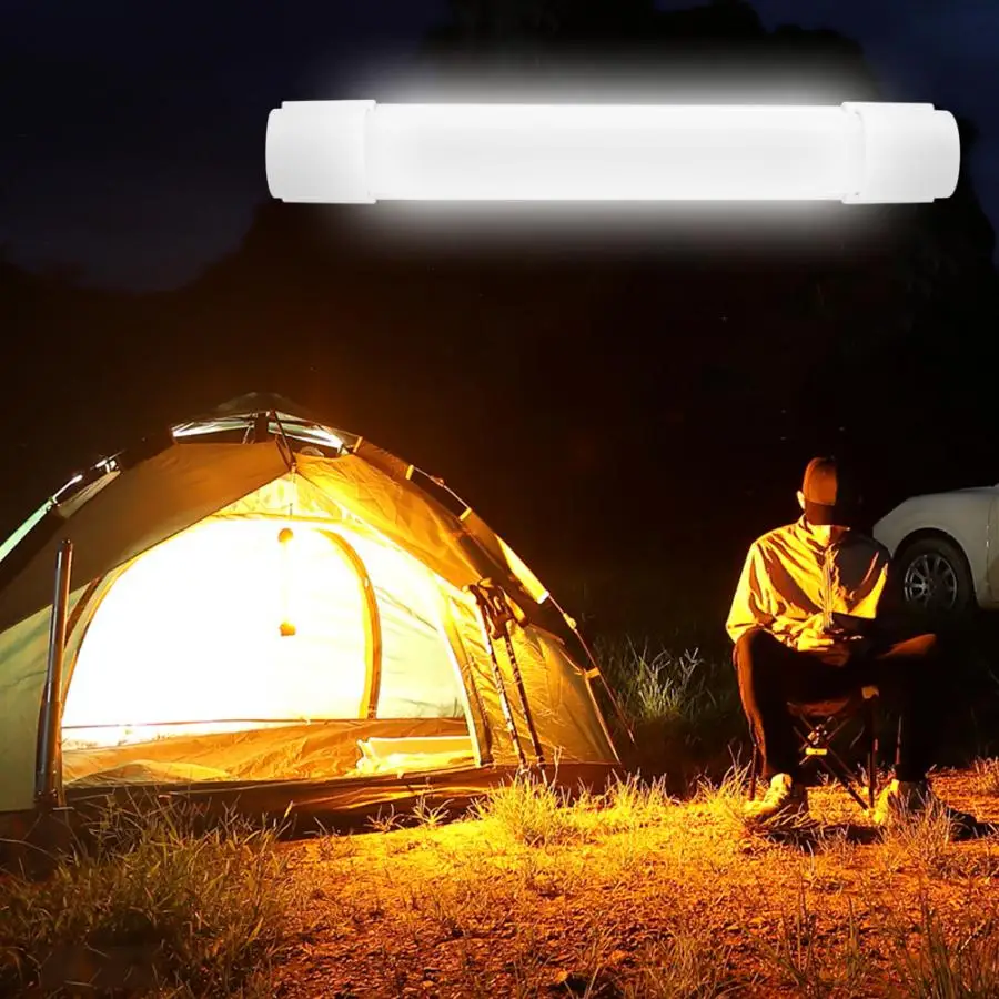 

USB Charging Multi-function LED Tent Light Outdoor IP68 Waterproof SOS Lamp Power Bank With Magnet Collapsible Tent
