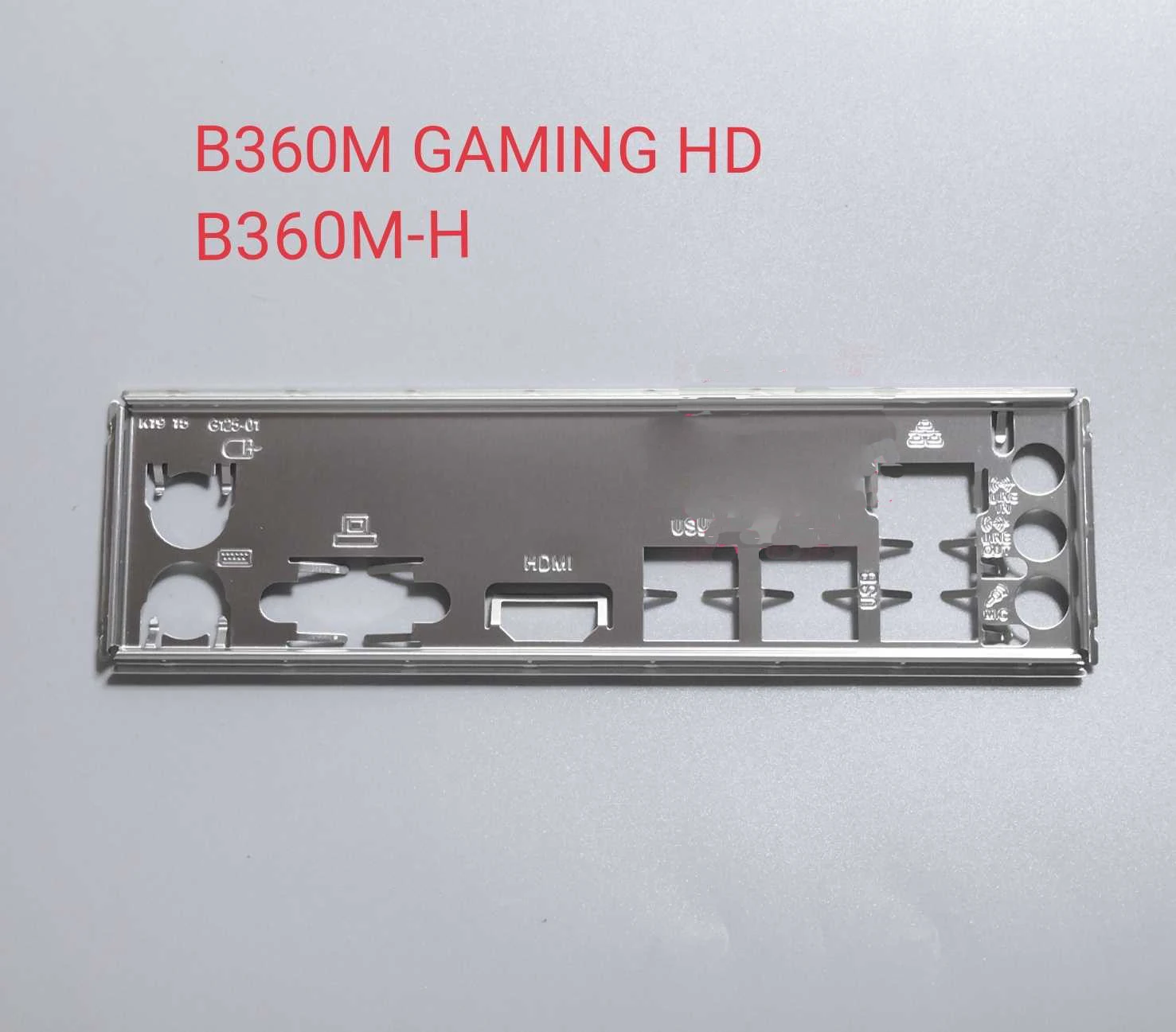 Оригинал для Gigabyte B360M GAMING HD B360M-H I/O защитная задняя панель держатель | Компьютеры и